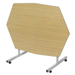 Fully Welded Value Tilt Top Irregular Octagonal (1380 x 1000mm) Dining Table