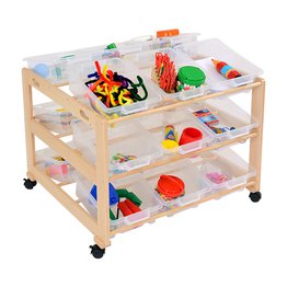 Double Classroom Tidy 18 Trays