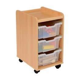 3 Deep Tray Storage Unit