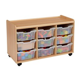 9 Deep Tray Storage Unit