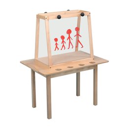 Two Sided Table Easel With Perspex