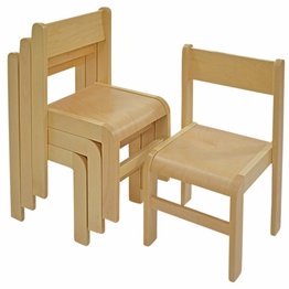 Ply Stacking Chairs 21cm (4 Pack)