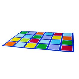 Rainbow Rectangle Outdoor Mat