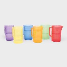 TRANSLUCENT COLOUR JUG SET