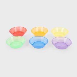 TRANSLUCENT COLOUR SORTING BOWLS