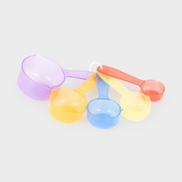 TRANSLUCENT COLOUR MEASURING CUPS