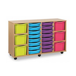 16 Shallow/6 Extra Deep Combination Tray Unit