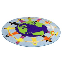 Children Of The World Multi- Cultural Carpet