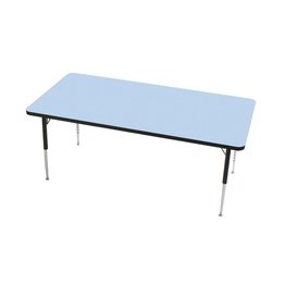 Tuf Top Height Adjustable Rectangular Table