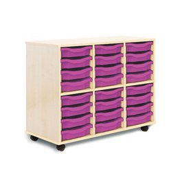 Allsorts 24 Shallow Stackable Tray Unit