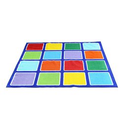 Rainbow Square Placement Carpet