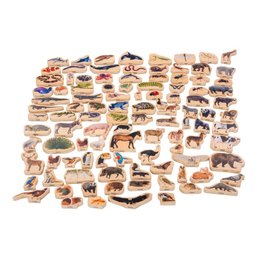 WOODEN ANIMAL BLOCKS BUNDLE