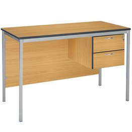 Fully Welded Premium Rectangular (1500 x 750mm) 2 Drawer Teachers Desk