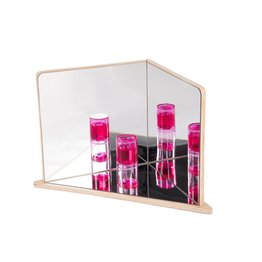 WOODEN 4-WAY MIRROR
