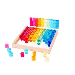 GEM CIRCLE MIRROR TRAY