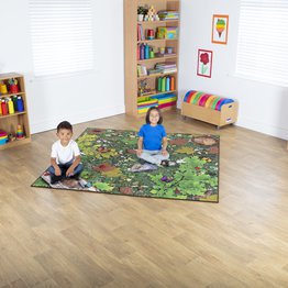 Natural World Woodlands Double Sided Carpet