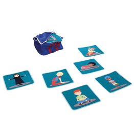 Yoga Position Indoor Outdoor Mini Carpets With Holdall
