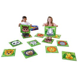 Zoo Conservation Mini Placement Carpets With Holdall