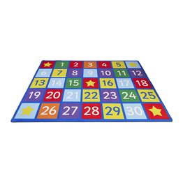 Large Numbers Learning Carpet