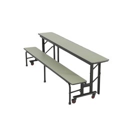 3 in 1 8ft Mobile Dining & Bench ConverTable