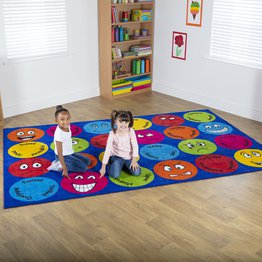 Emotions Interactive Rectangular Carpet