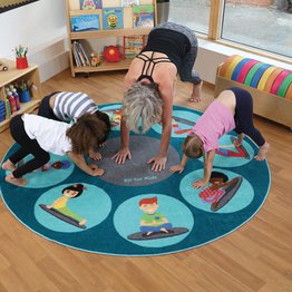 Yoga Position Carpet