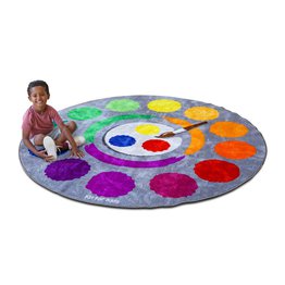 Rainbow Colour Wheel Carpet