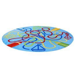 Rainbow Colour Tubes Carpet
