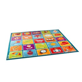 Square Alphabet Carpet