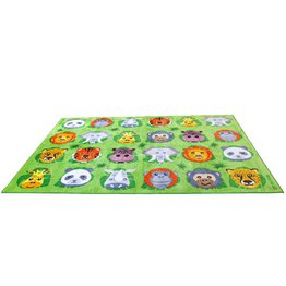 Zoo Conservation Rectangular Placement Carpet