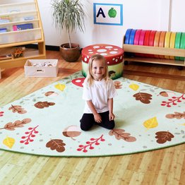 Forest Friends Corner Placement Carpet