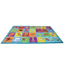 German Alphabet Carpet