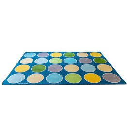 Lake Circles Rectangular Placement Carpet