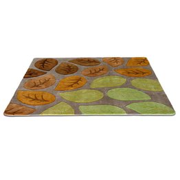 Seasonal Leaves Super Deluxe Carved Carpet