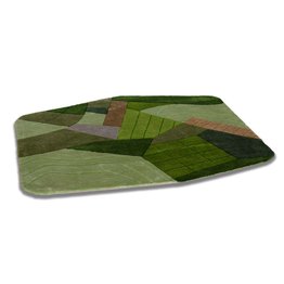 Aerial Landscape Super Deluxe Carved Carpet